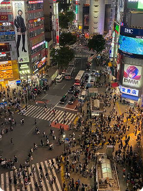 Shibuya crossing